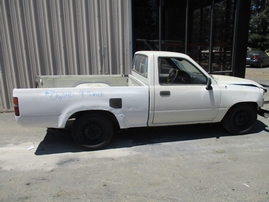1991 TOYOTA TRUCK WHITE STD CAB 2.4L MT 2WD Z16345